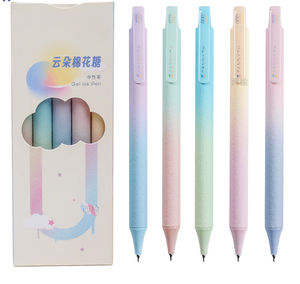 Những đám mây tươi và ngọt ngào sáng tạo Gradient CS Gel bút trung tính với chữ ký màu đen 0.5mm làm bằng nhựa bền - Product Image 2