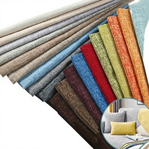 Tela de Poliéster 100% de Alta Calidad para Tapicería de Sofás, Tejido Liso de 260 g/m², Disponible en 24 Colores - Product Image 2