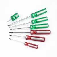 Ensemble d'outils à main multifonctionnels professionnels en acier inoxydable CR-V DIY, 7 pièces, étui rigide, poignée magnétique transparente, tournevis