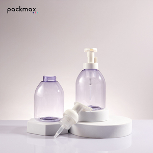 Bouteille de savon pour les mains en mousse PET de 500 ml - Distributeur à pompe pour mousse nettoyante visage, gel douche et lotion - Vente en gros - Product Image 6