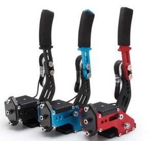 แฮนด์เบรก USB <span class=keywords><strong>PS5</strong></span> <span class=keywords><strong>PS4</strong></span>สำหรับเกมแข่งรถระบบเบรกมือแบบสกปรกรองรับ G29 Logitech เท่านั้น - Product Image 2