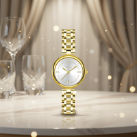 Montre de luxe pour femme Virtue Brands 2025, bracelet en acier inoxydable étanche, montres pour femmes actuelles, petit cadran, OEM ODM, conception gratuite
