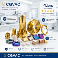 Máquina de Metalurgia de Metales CGVAC, Máquina de Recubrimiento por Metalización al Vacío PVD con PLC y Bomba para Recubrimiento de Azulejos de Cerámica