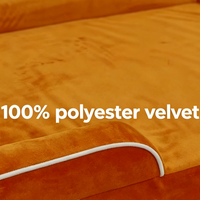 Coussin de couchage pour chien en gros, pour l'hiver, pour chiens de taille moyenne et grande, Corgi, Golden Retriever, solide, écologique, type canapé
