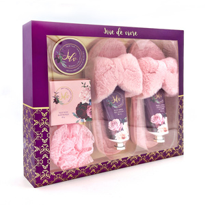 Ensemble de Bain Gel Douche Bombe de Bain Lotion pour le Corps Crème pour les Mains Spa Coffrets Cadeaux pour Femmes 5.0 (1 avis) 150 vendu - Product Image 1