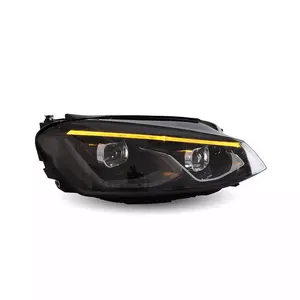 Ensemble de phares de voiture pour Volkswagen Golf 7 MK6 2014-2016, système de phares avant de voiture Plug & Play Auto LED