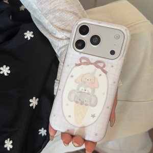 Nouvelle coque de téléphone IMD motif étoile cône koala pour iPhone 17 Pro <span class=keywords><strong>Max</strong></span> 16 15 14 13 – Housse de protection créative et tendance pour filles - Product Image 3