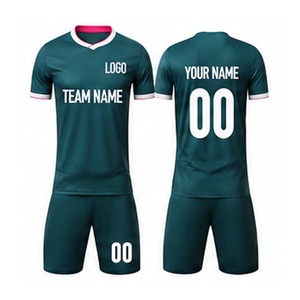 New Style Custom Men's <b>Soccer</b> Jersey Short Sleeve V-neck Moisture Wicking Team Name Number Football Uniform Adult All Seasons - Product Image 5