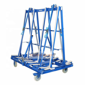 Heavy Duty Multi-Color Optional Wheeled Large Format Stone Board Transportation <strong>Display</strong> <strong>Rack</strong> Movable for Tile Storage Bracket - Product Image 1