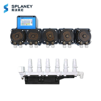 Pompe péristaltique à conception modulaire écoénergétique pour distributeur de produits chimiques de blanchisserie pour systèmes de blanchisserie automatisés