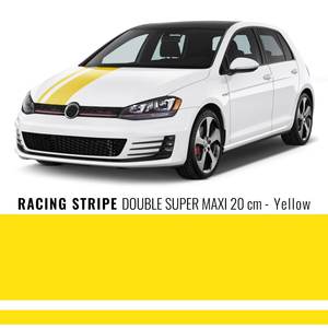 Strisce adesive gialle a 2 fili per auto strumento di tornitura da 200 MM - Product Image 1