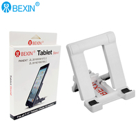 Support de téléphone portable paresseux mini rétractable pliant ABS + TRP support de matériel bureau streaming en direct selfie support de téléphone portable