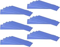 Plaque isolante en silicone thermiquement conductrice réutilisable pour hautes températures, matériau de remplissage de vide pour isolation haute température
