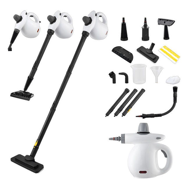 2026 New Design High Pressure Handheld Steam Cleaner for Household Use Portable Carpet Curtains Fabric Sofa Car Kitchen Cleaning