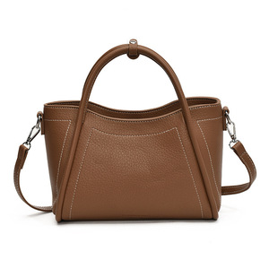 Sacs fourre-tout et sacs à bandoulière en cuir véritable grande taille pour femmes, sacs à main en cuir de vachette de haute qualité grande capacité pour femmes - Product Image 2