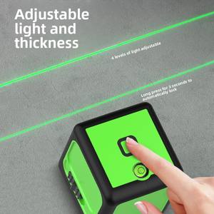 Nivelador Láser Infrarrojo Portátil Bocha DQT-2, Luz Verde, 2 Líneas, Instrumento de Nivelación de Alta Precisión - Product Image 2