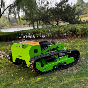 Livraison gratuite, tondeuse à gazon robotisée télécommandée tout-terrain homologuée CE EPA, avec lame à neige - Product Image 3