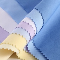 Vente en gros de tissu en popeline 100% coton Stock de marchandises prêtes Super Holland percale égyptienne tissu textile bleu blanc tissé