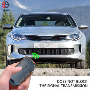 2025 étui à clés de voiture en cuir pour <span class=keywords><strong>Kia</strong></span> <span class=keywords><strong>Sportage</strong></span> 2023 2024 Ray Sorento Soul Telluride Cerato 2020 K5 K8 2022 <span class=keywords><strong>porte</strong></span>-clés à distance - Product Image 3
