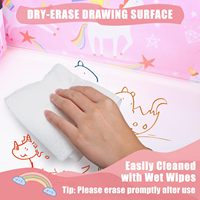 Échantillon Gratuit Table de Voyage Jacquard Personnalisable Imperméable pour Enfants, Plateau Multifonctionnel pour Tout-Petits, Bureau de Jeu Suspendu pour Siège Auto et Poussette