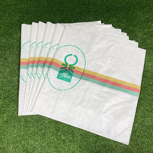 Prezzo all'ingrosso Pp tessuto borsa strisce verticali di giallo, rosso e verde sacco per semi grano farina di riso per cameron - Product Image 5