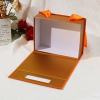 JOYWOOD Nouveau design Boîte vide en velours d'aluminium pour cadeaux d'anniversaire Boîte de bonbons de mariage