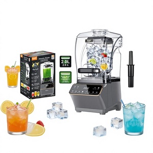Elektrikli Yüksek Güçlü 165W Smoothie, Mus ve Dondurma Yapıcı <span class=keywords><strong>Blender</strong></span>, Dokunmatik Ekran Kontrolü ve 5 Hız Ayarıyla - Product Image 1