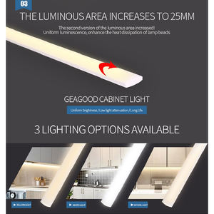 Geagood interruttore di Alluminio PC 10M a mano di scansione spazzare scarpa armadio LED di movimento sensore di <span class=keywords><strong>luce</strong></span> del governo, <span class=keywords><strong>luce</strong></span> del governo con la mano sweep <span class=keywords><strong>sen</strong></span> - Product Image 2