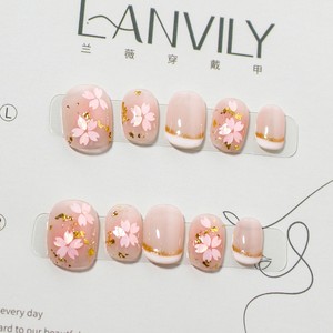 RONIKI Uñas Postizas Gruesas y Duraderas, Material de Gel Suave, Puntas de Uñas Artificiales Reutilizables, Completas - Product Image 4