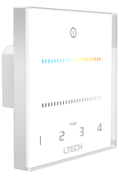 Ltech 0-10V Bouton Panneau E610P-CT E610P E610 E610P-RF RF Dimmer Touch Panel ECT2 E1S-AD CCT Dimmable Dimmer