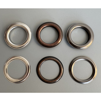 Oeillet de rideau rond grand format, diamètre intérieur/extérieur 60 mm