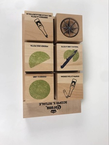 BSCI nhà máy nhà bếp Nguồn cung cấp bằng gỗ chanh khoan lổ chanh cắt gỗ/trái cây cắt/Chanh Lime Slicer - Product Image 6