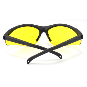 Lunettes de vision nocturne UV avec verres jaunes Lunettes de sport anti-buée Lunettes de sécurité avec certification ANSI Z87.1 pour le tir - Product Image 4