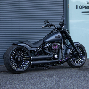 Kit de bras oscillant simple face pour <span class=keywords><strong>Harley</strong></span> '18-later Fat Boy <span class=keywords><strong>Breakout</strong></span> Suspension de fourche arrière en aluminium 7075 avec pignon d'étrier de rotor - Product Image 6