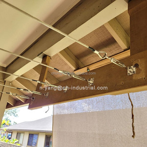 Plaque d'ancrage carrée en acier inoxydable 304 pour quincaillerie de rigging marin, fixation de bateau, boucle à œil fixe - Product Image 5