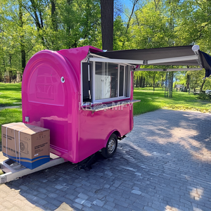 2025 With Roller Grill Snack Machines Hotdog Food Trucks Mobile Hot <b>Dog</b> Cart Concession Trailer - Product Image 2