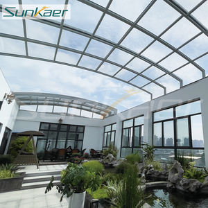 Couvercles de <span class=keywords><strong>piscine</strong></span> durs rétractables en polycarbonate aluminium personnalisés pour les piscines creusées que vous pouvez marcher sur les abris de <span class=keywords><strong>piscine</strong></span> - Product Image 2