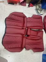 Housse de siège de voiture universelle en cuir pour AUDI S3 S4 S5 S6 SQ5 RS3 RS4 RS5 RS6 RS7 TTS, cuir de vachette pleine fleur