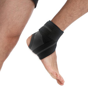 Penyangga Pergelangan Kaki Elastis Bernapas, Penopang Kompresi Pergelangan Kaki, Penstabil Tali Penyangga Pergelangan Kaki, Pelindung Nyeri Pergelangan Kaki, Melindungi Kaki - Product Image 5