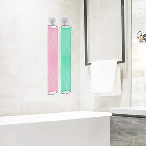 Éponges de douche longues en filet africain pour une exfoliation plus douce, sangle de lavage corporel exfoliante, éponge de bain africaine en filet - Product Image 4