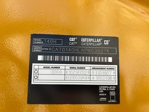 Hochwertiger gebrauchter Caterpillar-Motor <span class=keywords><strong>grader</strong></span> CAT140K CAT140H CAT140G 14-Tonnen-<span class=keywords><strong>Grader</strong></span> mit gutem Fahrwerk, gut gewartet - Product Image 6