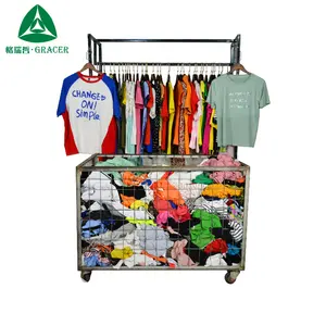 Ladies T Shirt Stock Recycling Used Clothing Hiq Quality Used Clothes