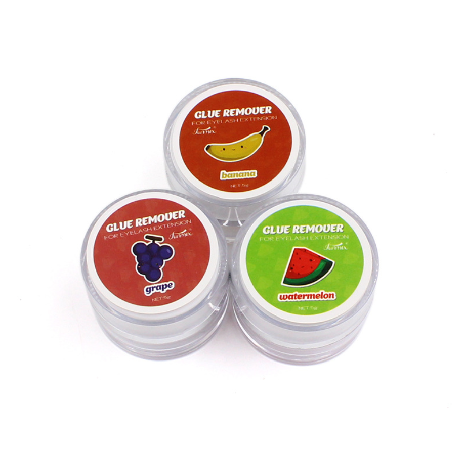 New 5g FUNMIX Fruit Flavour Eye Lash Glue Removal Quick removal Gel False Eyelash Extension Glue Non-irritating Remover Cream