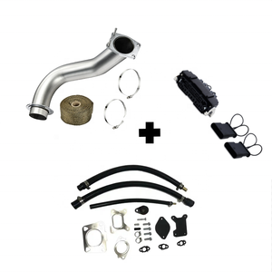 Kit de soupape EGR L5P et bouchon de tuyau de descente L5p 20-22 pour Chevrolet 2017-2019 Kit de soupape EGR Plaque d'admission <span class=keywords><strong>Billet</strong></span> 6.6L Duramax L5P Downpipe - Product Image 1
