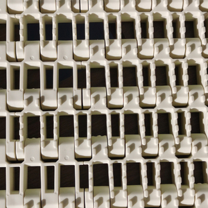 Cinturón de módulo 1700 Serie 1700 Rejilla plana 1700 Cinturón de malla de línea recta 1700 Cadena de plástico - Product Image 4