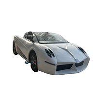 Elegante Auto Deportivo Personalizado en Color Eléctrico de Alto Rendimiento, Auto Clásico con Certificación CE, Estructura de Acero con Recubrimiento por Inmersión en Caliente