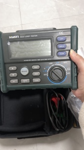 เครื่องทดสอบสวิตช์ป้องกันไฟรั่ว Huayi MS5910 เครื่องตรวจจับความต้านทานวงจรไฟฟ้าสำหรับช่างไฟฟ้า - Product Image 2