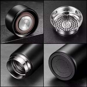 Botellas de Agua Inteligentes Digitales con Aislamiento de Doble Pared de Acero Inoxidable de 500 ml, Logotipo Personalizado, con Pantalla LED de Temperatura - Product Image 3