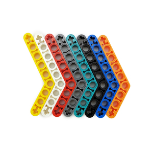 No.6629 Liftarm 1x9 Bent Thick Toy Brick Set Fabricants de blocs de construction en plastique - Product Image 2