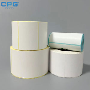 Factory Direct 4x6 Inch 100x150 Strong Adhesive Thermal Label Waterproof E-commerce <b>Parcel</b> Shipping Waybill Sticker Roll - Product Image 1